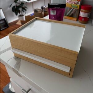 Umbra Stowit White and Neutral Jewelry Box Storage
